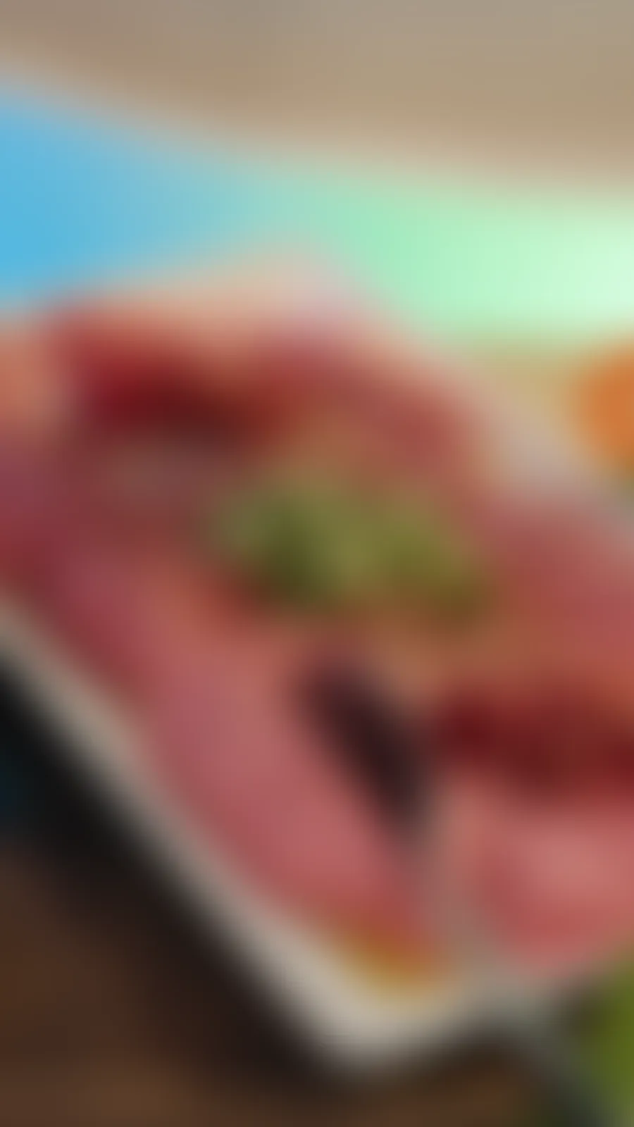 من أطباق البوفيه